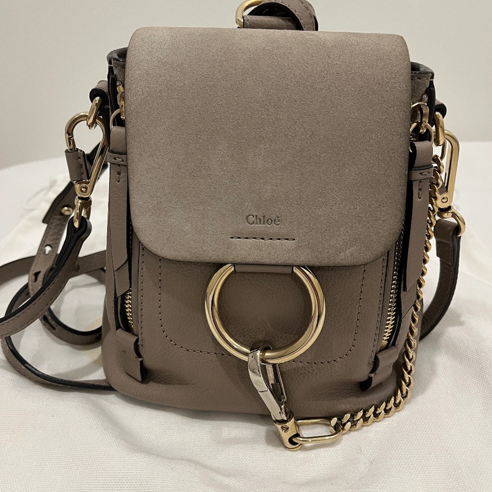 Chloe mini Faye backpack